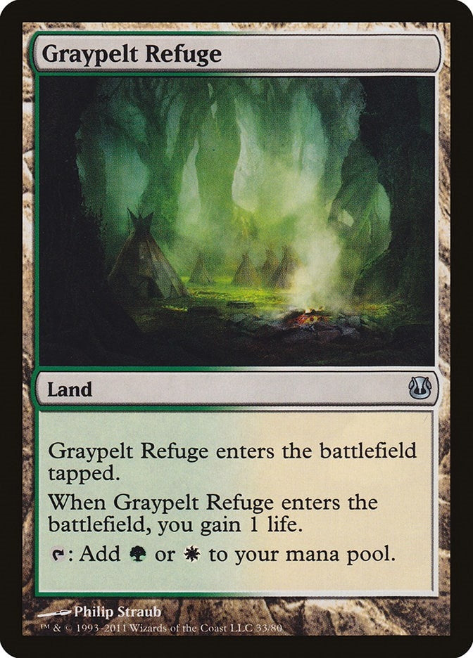 Image for Graypelt Refuge (33) (Ajani vs. Nicol Bolas) - Magic: The Gathering