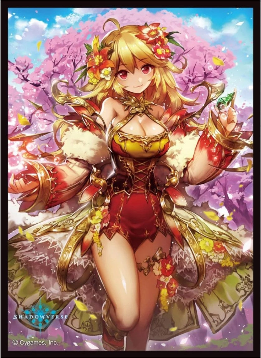 Image for Chara Sleeve Collection Matte Series No.MT1677: Shadowverse Plumeria, Serene Goddess (65-Pack) - Card Sleeves