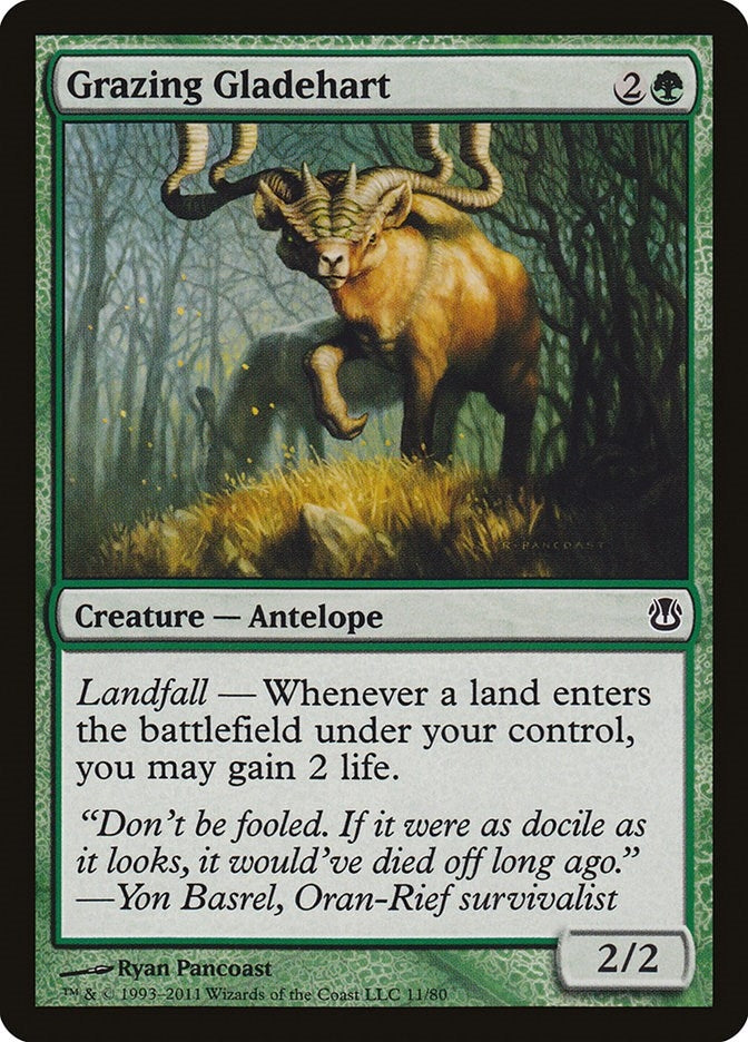 Image for Grazing Gladehart (11) (Ajani vs. Nicol Bolas) - Magic: The Gathering