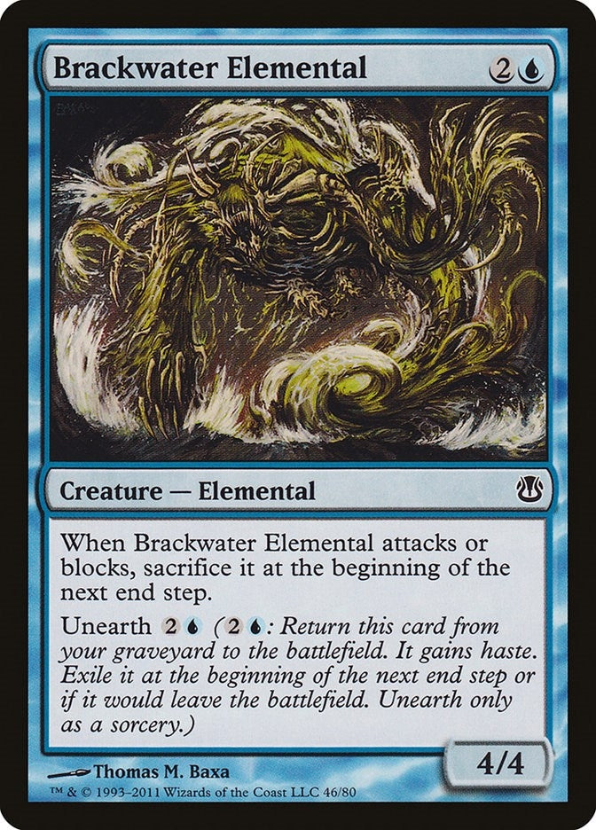 Image for Brackwater Elemental (46) (Ajani vs. Nicol Bolas) - Magic: The Gathering