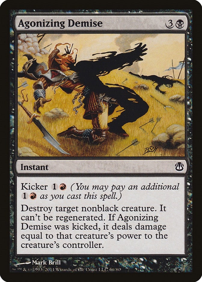 Image for Agonizing Demise (66) (Ajani vs. Nicol Bolas) - Magic: The Gathering