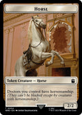 Image for Horse // Clue (0022) Double-Sided Token (4 // 22) (Universes Beyond: Doctor Who) - Magic: The Gathering