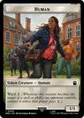 Image for Human (0006) // Cyberman Double-Sided Token (6 // 24) (Universes Beyond: Doctor Who) - Magic: The Gathering