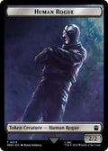 Image for Human Rogue // Clue (0022) Double-Sided Token (13 // 22) (Universes Beyond: Doctor Who) - Magic: The Gathering