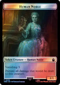 Image for Human Noble // Treasure (0063) Double-Sided Token (Surge Foil) (39 // 63) (Universes Beyond: Doctor Who) - Magic: The Gathering