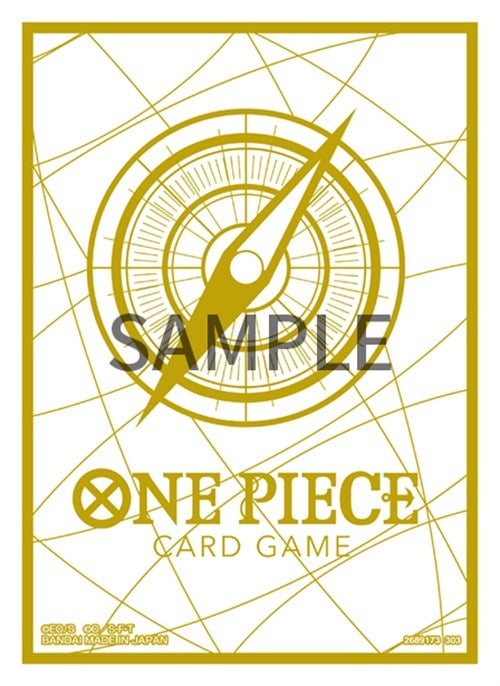 Image for One Piece Card Game Official Sleeves (Standard Gold) (10-Pack) - Card Sleeves