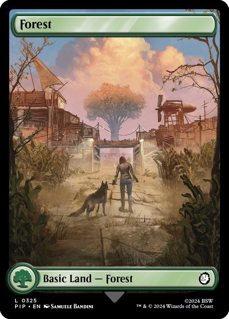 Image for Forest (0325) (325) (Universes Beyond: Fallout) - Magic: The Gathering