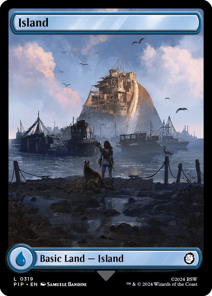 Image for Island (0319) (319) (Universes Beyond: Fallout) - Magic: The Gathering
