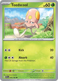 Image for Toedscool (016/182) (PAR) - Pokemon