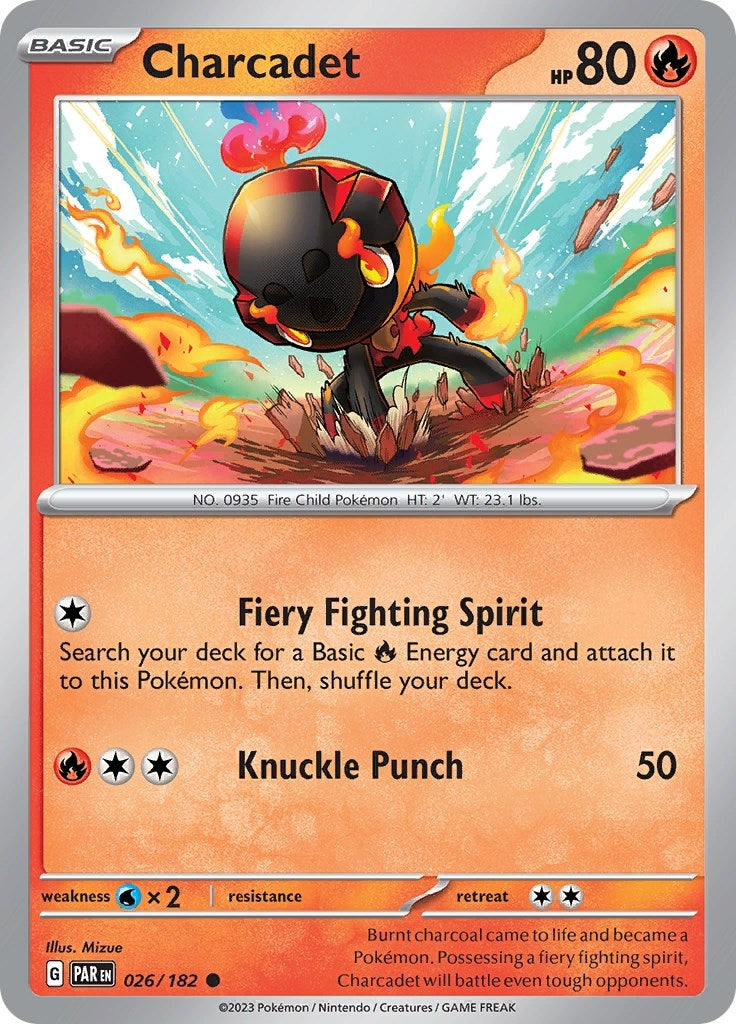 Image for Charcadet (026/182) (PAR) - Pokemon