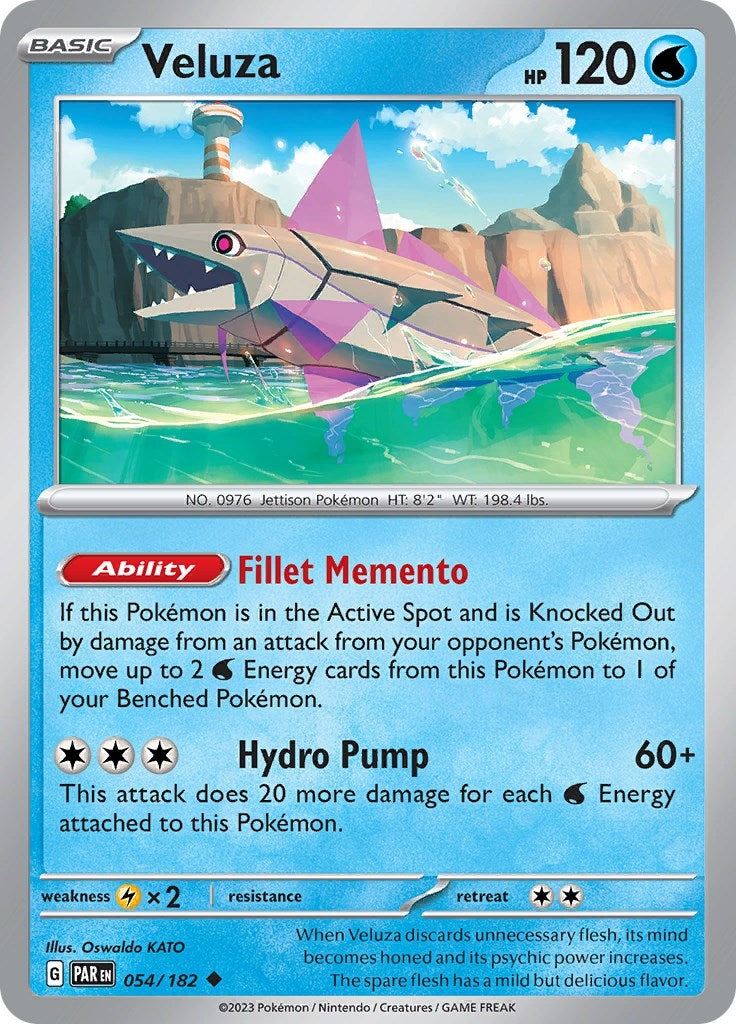 Image for Veluza (054/182) (PAR) - Pokemon