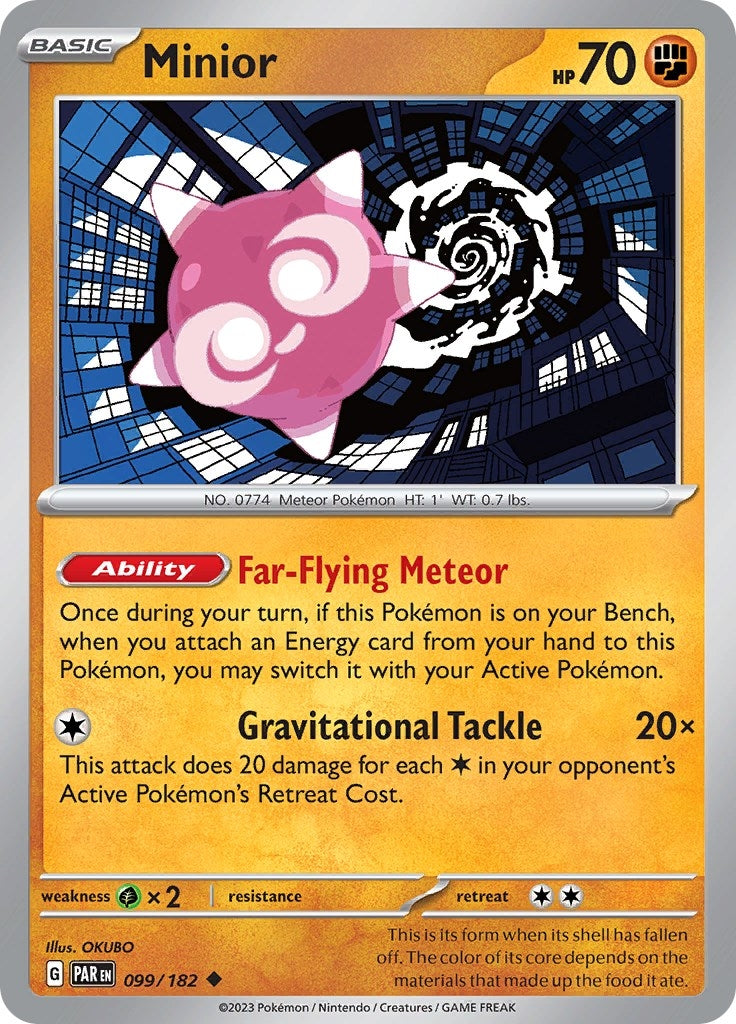 Image for Minior (099/182) (PAR) - Pokemon