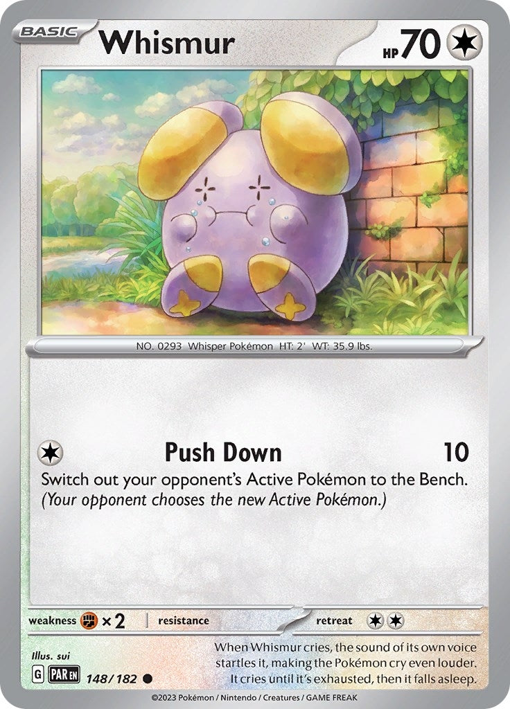 Image for Whismur (148/182) (PAR) - Pokemon