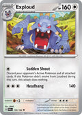 Image for Exploud (150/182) (PAR) - Pokemon