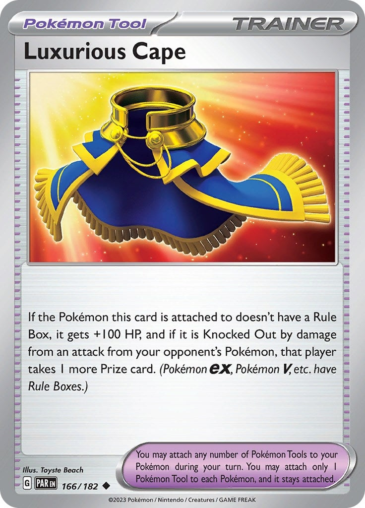 Image for Luxurious Cape (166/182) (PAR) - Pokemon