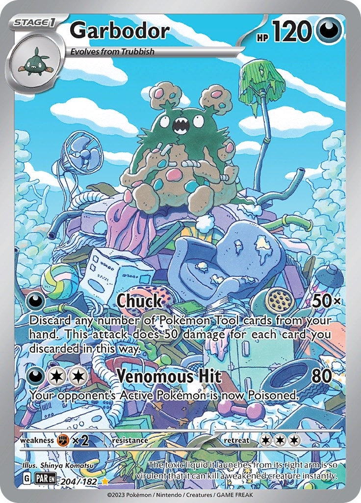 Image for Garbodor (204/182) (PAR) - Pokemon