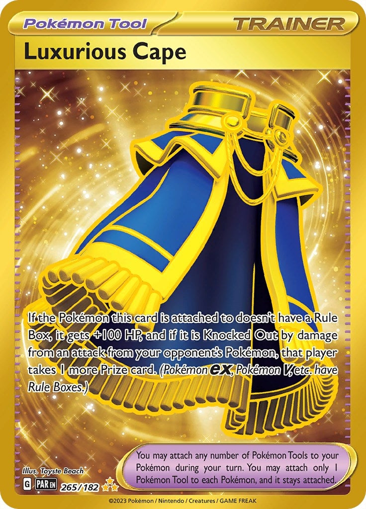 Image for Luxurious Cape (265/182) (PAR) - Pokemon