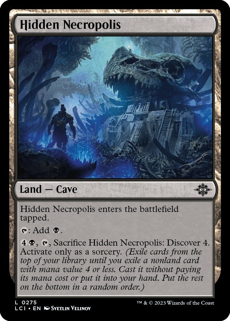 Image for Hidden Necropolis (275) (The Lost Caverns of Ixalan) - Magic: The Gathering