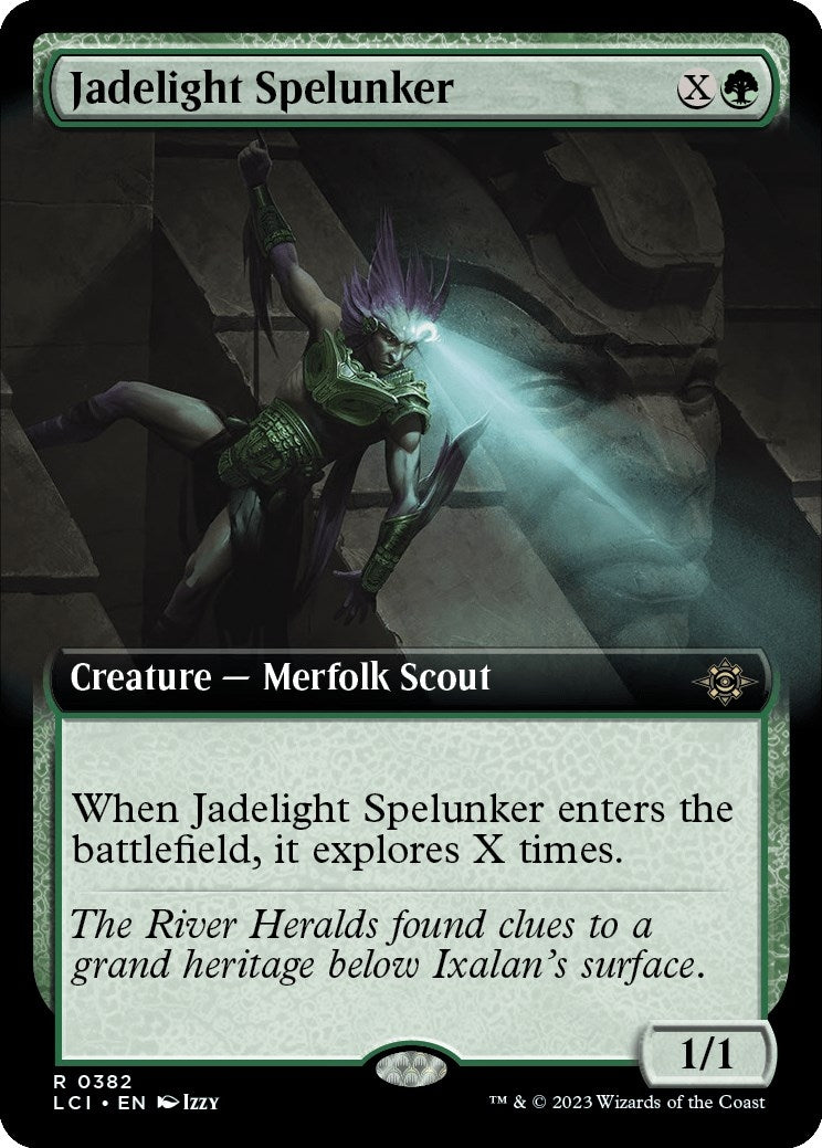 Image for Jadelight Spelunker (Extended Art) (382) (The Lost Caverns of Ixalan) - Magic: The Gathering