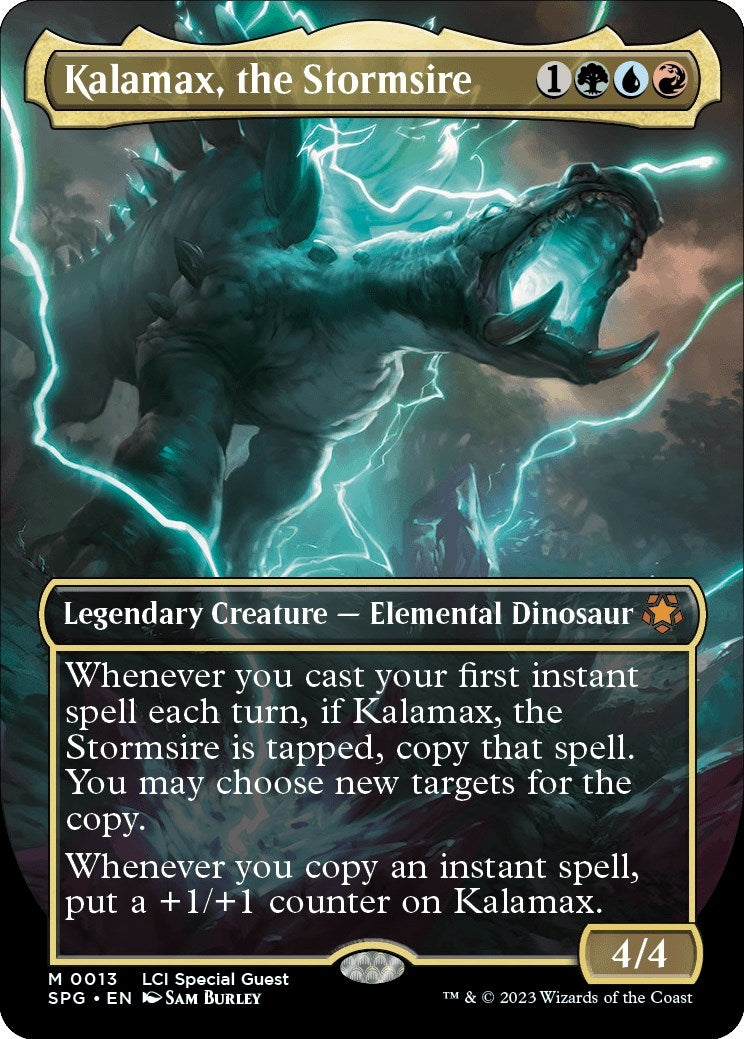 Image for Kalamax, the Stormsire (Borderless) (13) (Special Guests) - Magic: The Gathering