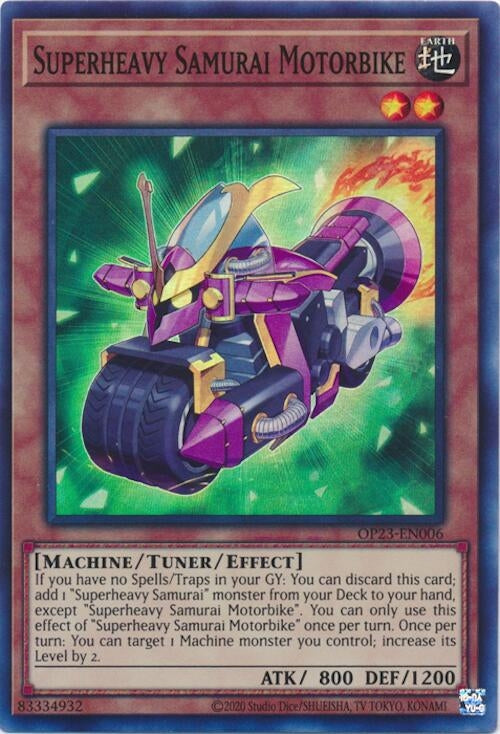 Superheavy Samurai Motorbike (OP23-EN006) (OP23)