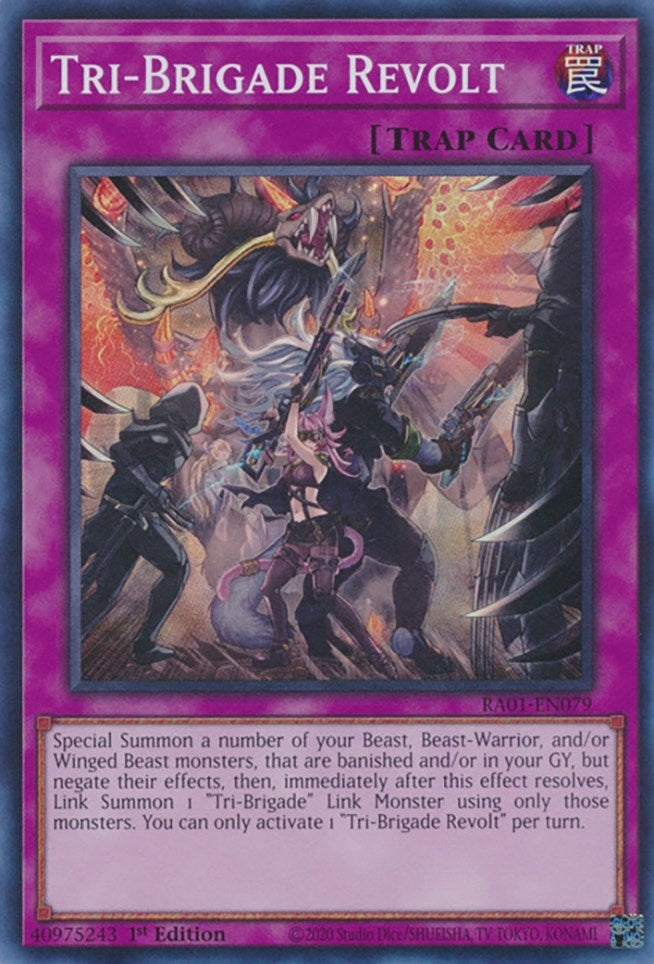 Image for Tri-Brigade Revolt (RA01-EN079) (RA01) - YuGiOh
