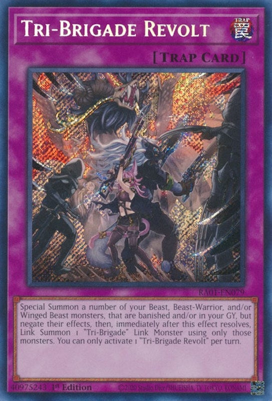 Image for Tri-Brigade Revolt (Secret Rare) (RA01-EN079) (RA01) - YuGiOh