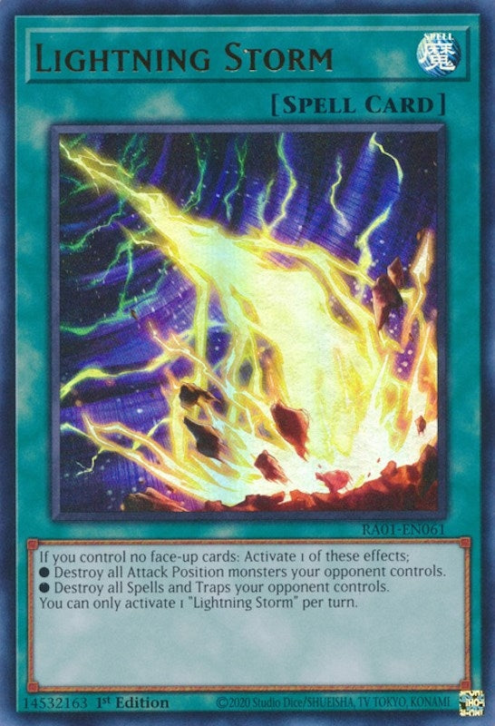 Image for Lightning Storm (UR) (RA01-EN061) (RA01) - YuGiOh
