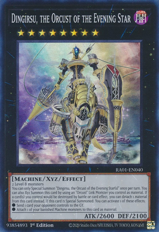 Image for Dingirsu, the Orcust of the Evening Star (RA01-EN040) (RA01) - YuGiOh