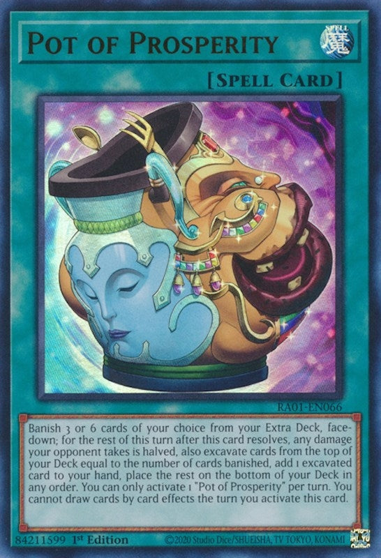 Image for Pot of Prosperity (UR) (RA01-EN066) (RA01) - YuGiOh