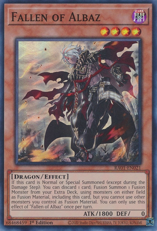 Image for Fallen of Albaz (RA01-EN021) (RA01) - YuGiOh