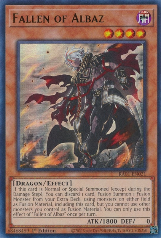 Image for Fallen of Albaz (UR) (RA01-EN021) (RA01) - YuGiOh