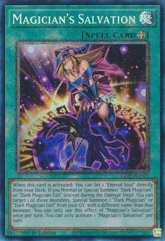 Image for Magician's Salvation (PCR) (RA01-EN068) (RA01) - YuGiOh