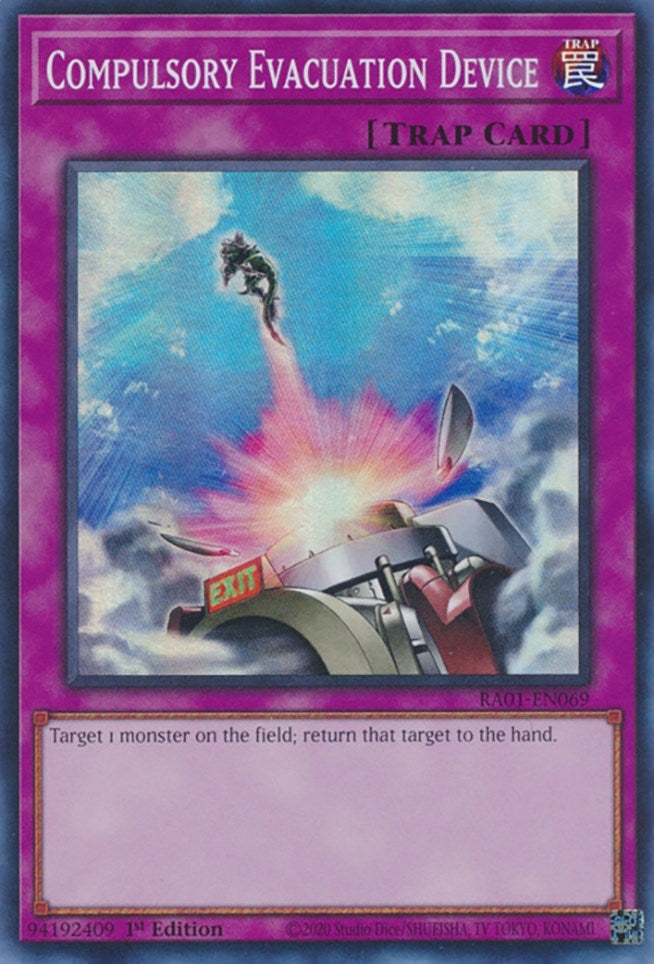Image for Compulsory Evacuation Device (RA01-EN069) (RA01) - YuGiOh