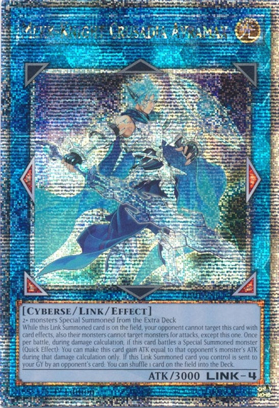Image for Mekk-Knight Crusadia Avramax (Quarter Century Secret Rare) (RA01-EN044) (RA01) - YuGiOh