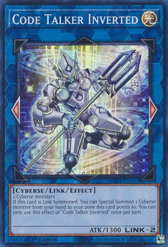 Image for Code Talker Inverted (RA01-EN045) (RA01) - YuGiOh