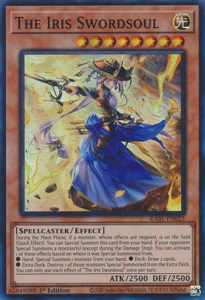 Image for The Iris Swordsoul (RA01-EN023) (RA01) - YuGiOh