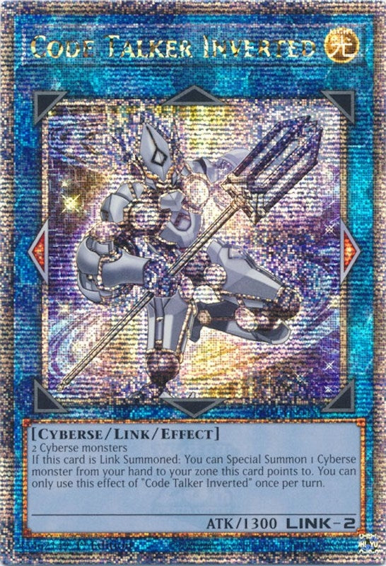 Image for Code Talker Inverted (Quarter Century Secret Rare) (RA01-EN045) (RA01) - YuGiOh