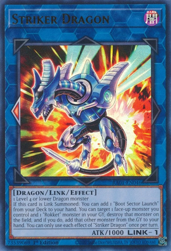 Image for Striker Dragon (UR) (RA01-EN046) (RA01) - YuGiOh