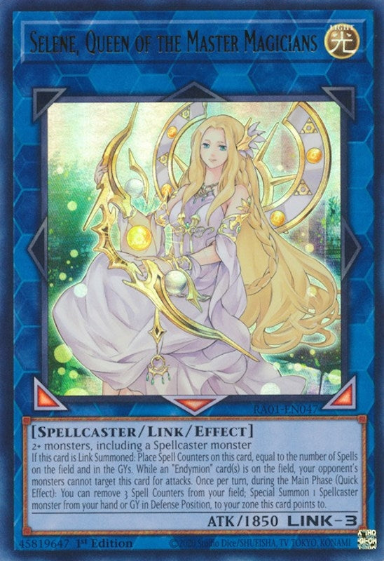Image for Selene, Queen of the Master Magicians (UR) (RA01-EN047) (RA01) - YuGiOh