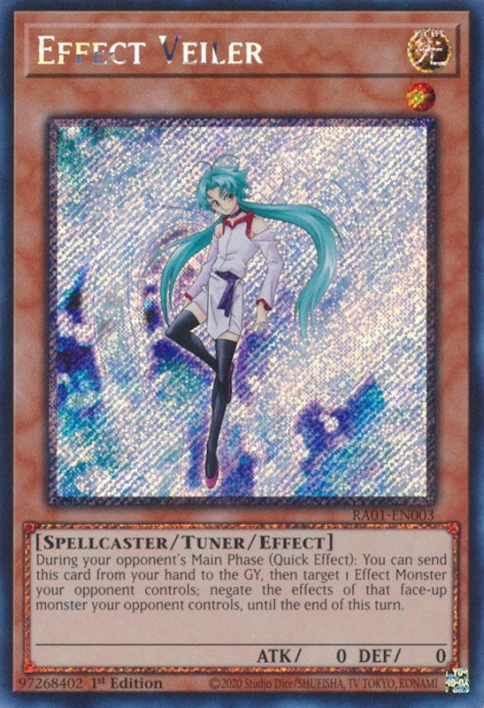 Effect Veiler (Platinum Secret Rare) (RA01-EN003) (RA01)