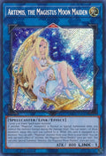 Image for Artemis, the Magistus Moon Maiden (Secret Rare) (RA01-EN049) (RA01) - YuGiOh