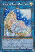 Image for Artemis, the Magistus Moon Maiden (PCR) (RA01-EN049) (RA01) - YuGiOh