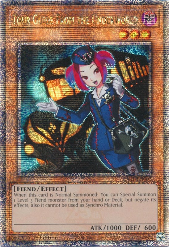 Image for Tour Guide From the Underworld (Quarter Century Secret Rare) (RA01-EN005) (RA01) - YuGiOh