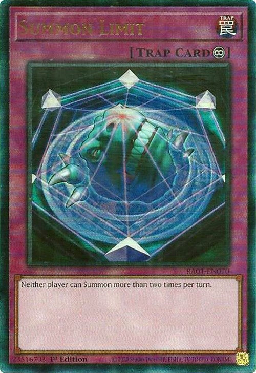 Summon Limit (PUR) (RA01-EN070) (RA01)