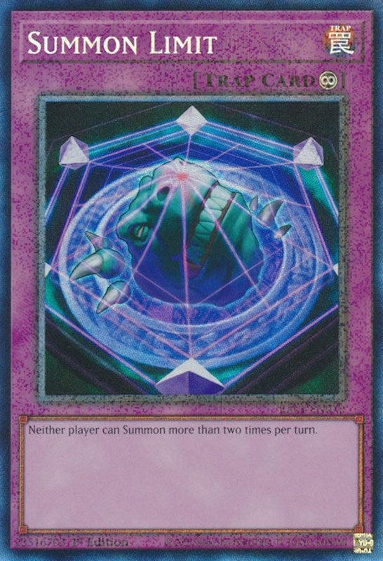 Image for Summon Limit (PCR) (RA01-EN070) (RA01) - YuGiOh