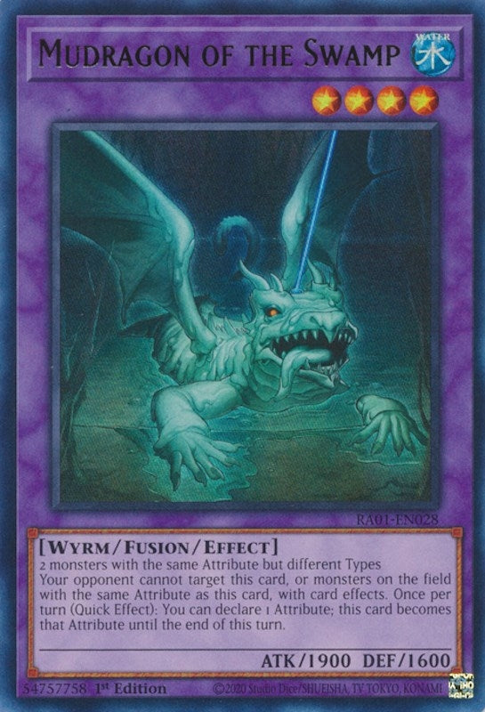 Image for Mudragon of the Swamp (UR) (RA01-EN028) (RA01) - YuGiOh