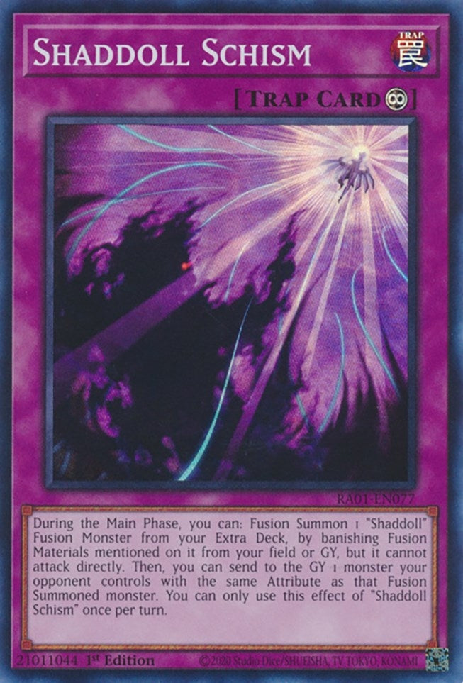 Image for Shaddoll Schism (RA01-EN077) (RA01) - YuGiOh
