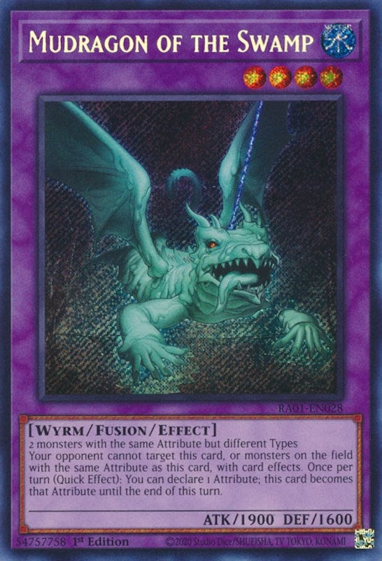 Image for Mudragon of the Swamp (Secret Rare) (RA01-EN028) (RA01) - YuGiOh
