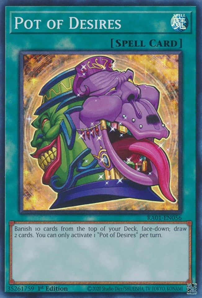 Image for Pot of Desires (RA01-EN056) (RA01) - YuGiOh